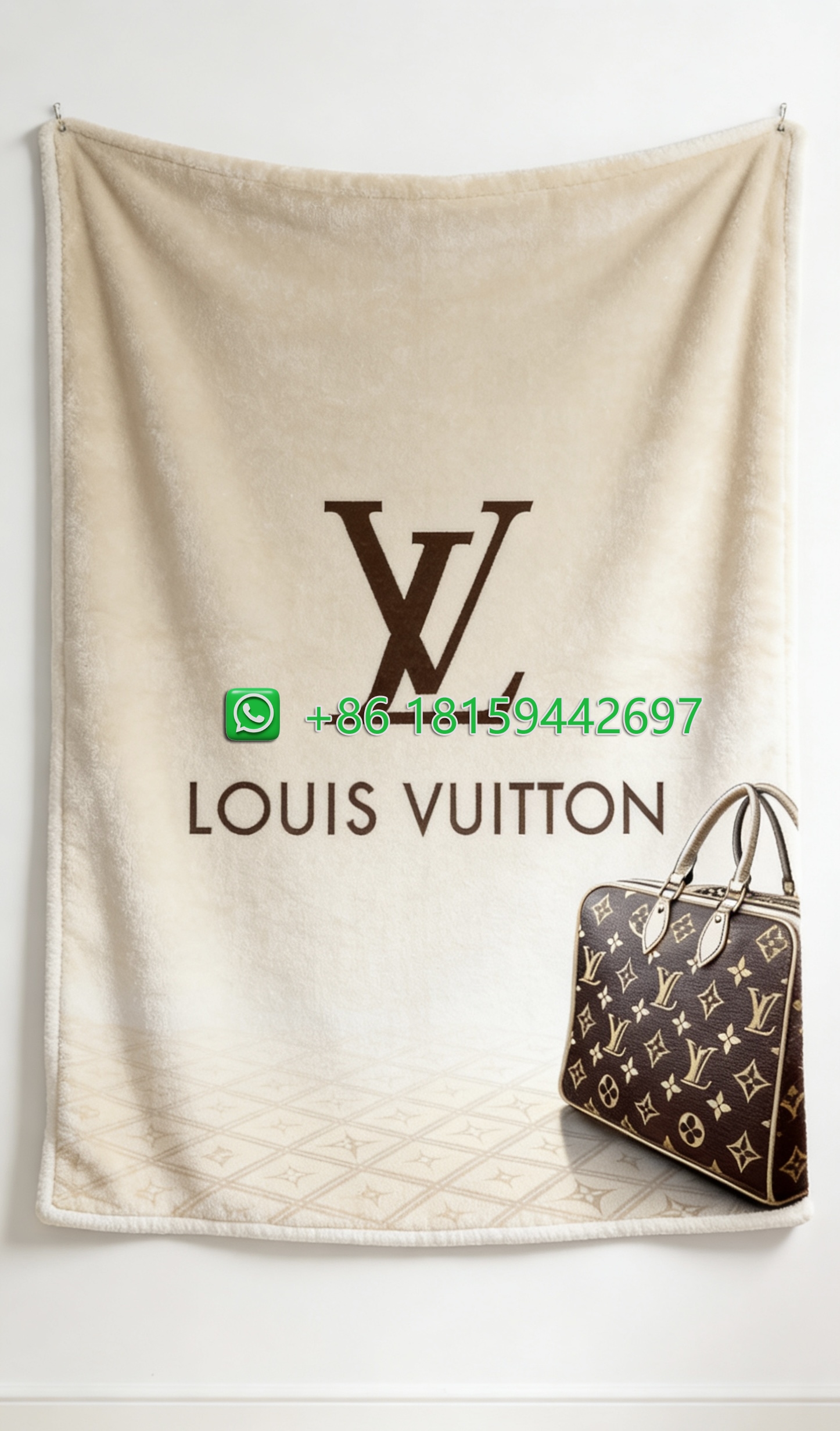 Louis Vuitton Throw Blankets